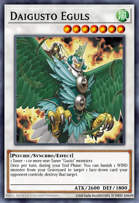 Daigusto Eguls trading card
