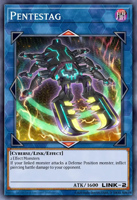 Pentestag trading card