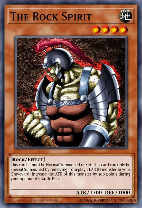 The Rock Spirit trading card