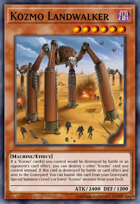 Kozmo Landwalker trading card