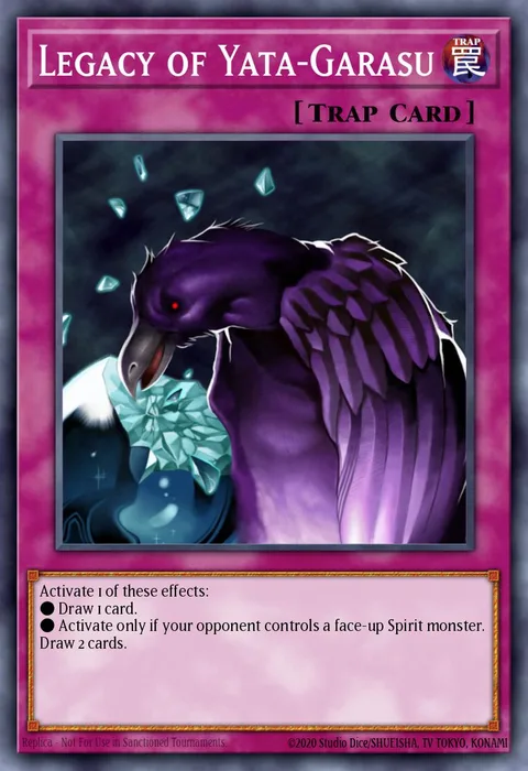 Legacy of Yata-Garasu trading card