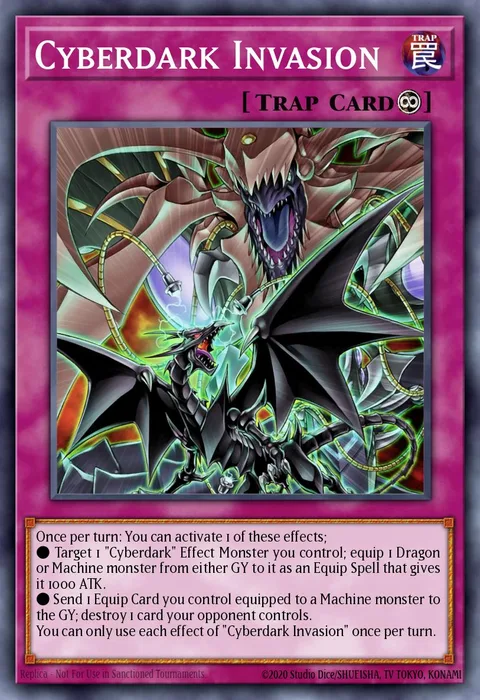 Cyberdark Invasion trading card