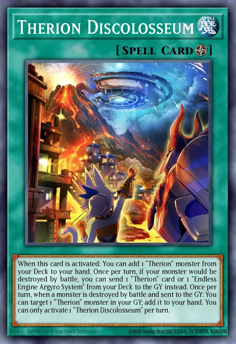 Therion Discolosseum trading card
