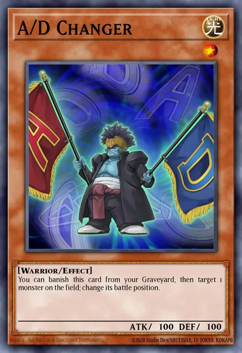 A/D Changer trading card