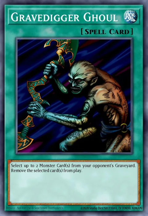 Gravedigger Ghoul trading card