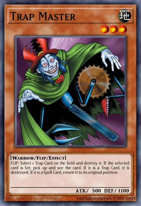 Trap Master trading card