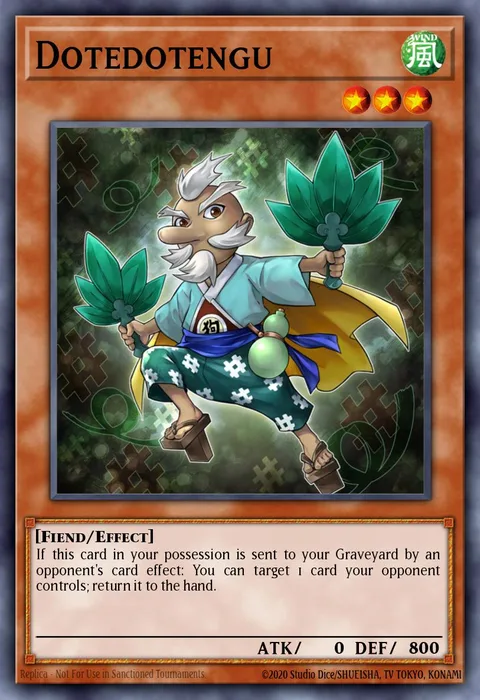 Dotedotengu trading card