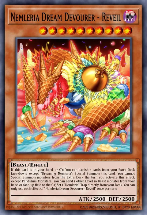 Nemleria Dream Devourer - Reveil trading card