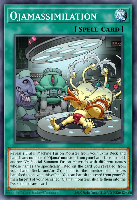 Ojamassimilation trading card