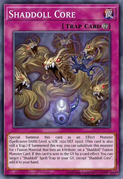 Shaddoll Core trading card