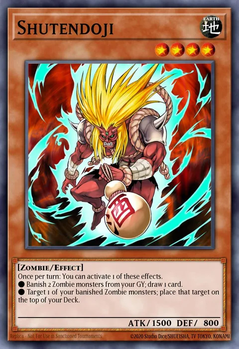 Shutendoji trading card