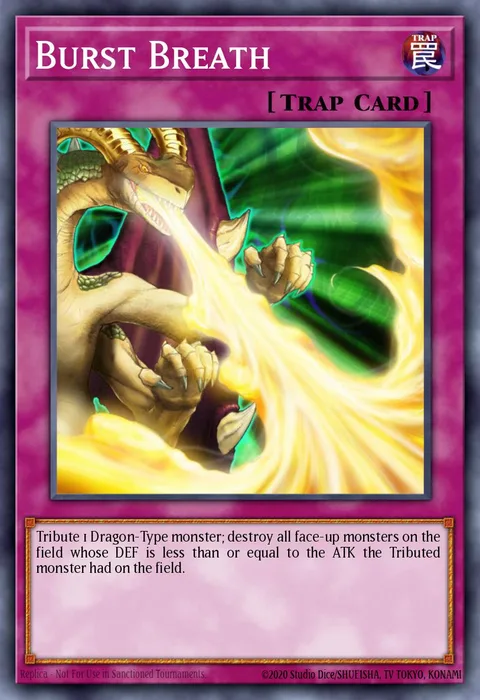 Burst Breath trading card