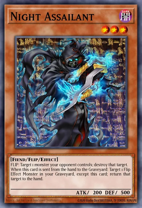 Night Assailant trading card