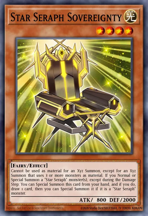 Star Seraph Sovereignty trading card