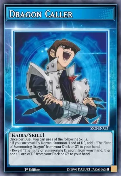 Dragon Caller trading card