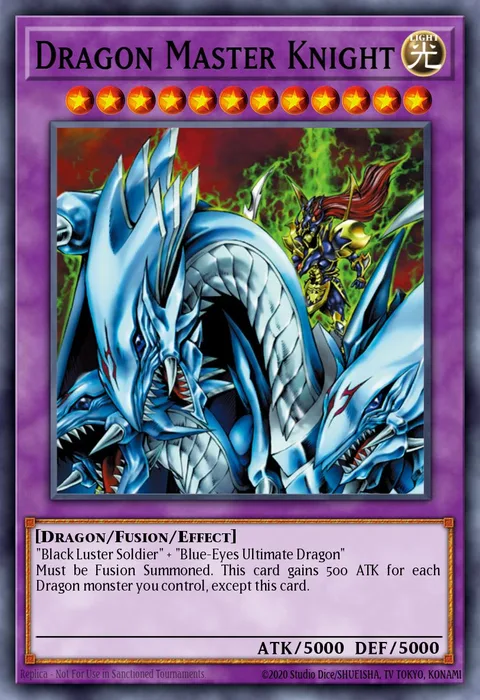 Dragon Master Knight trading card