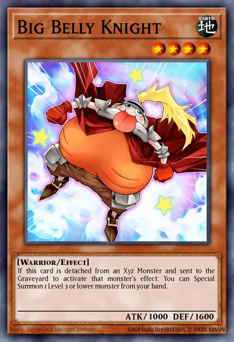 Big Belly Knight trading card