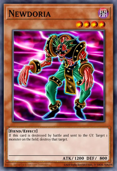 Newdoria trading card