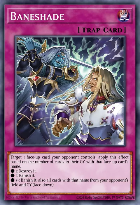 Baneshade trading card