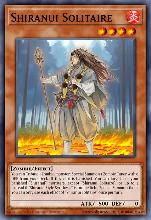 Shiranui Solitaire trading card