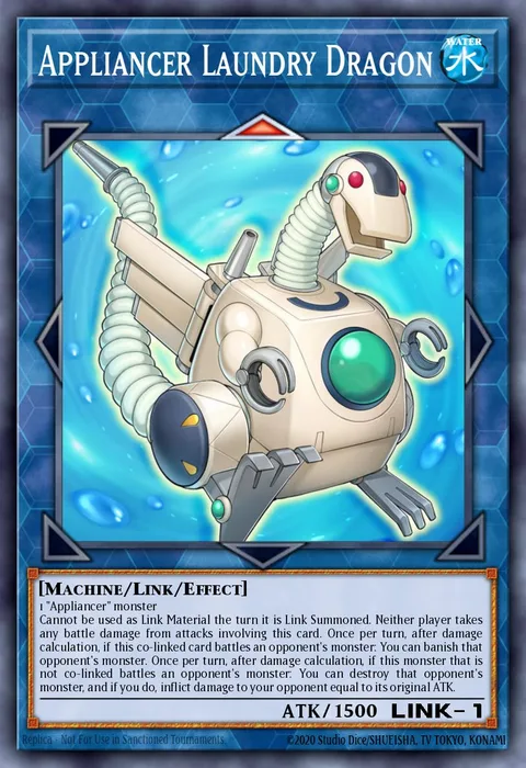 Appliancer Laundry Dragon trading card
