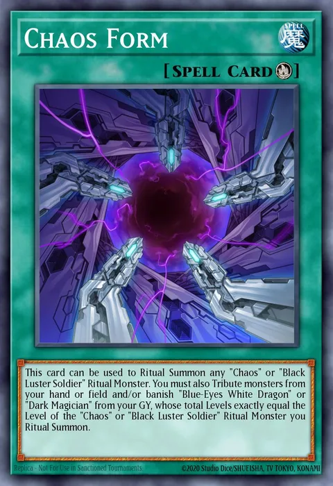 Chaos Form trading card