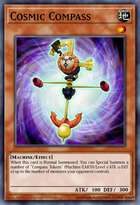 Cosmic Compass trading card
