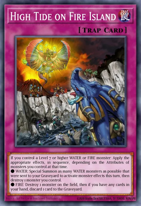 High Tide on Fire Island trading card