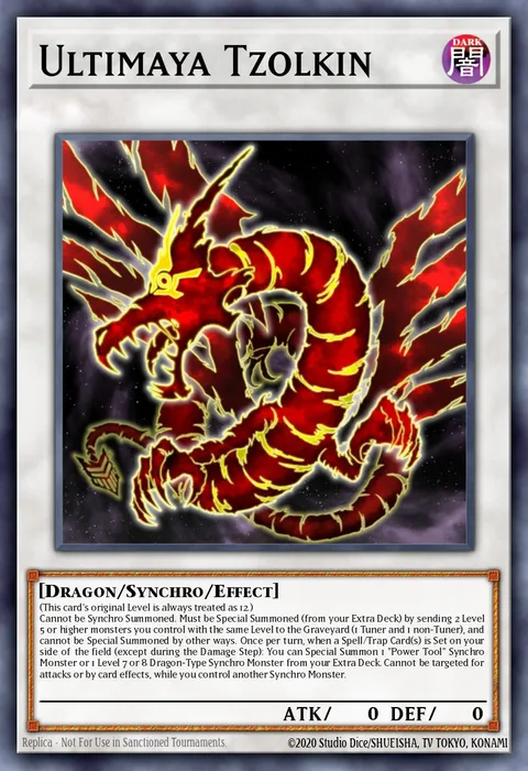 Ultimaya Tzolkin trading card