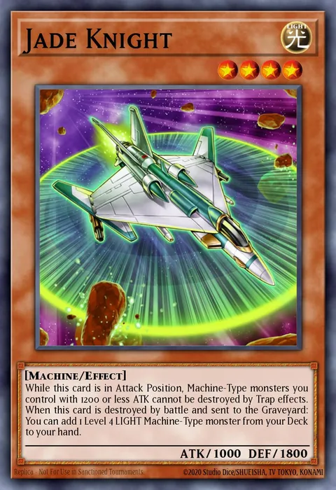 Jade Knight trading card