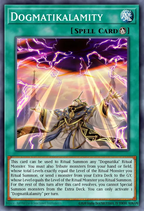 Dogmatikalamity trading card