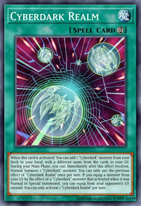 Cyberdark Realm trading card
