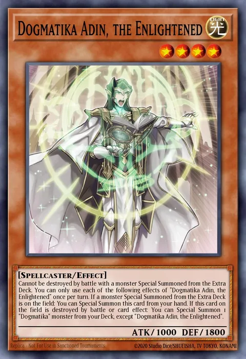 Dogmatika Adin, the Enlightened trading card