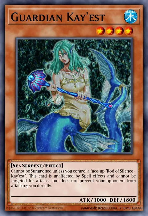 Guardian Kay'est trading card