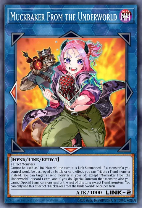 Muckraker From the Underworld trading card