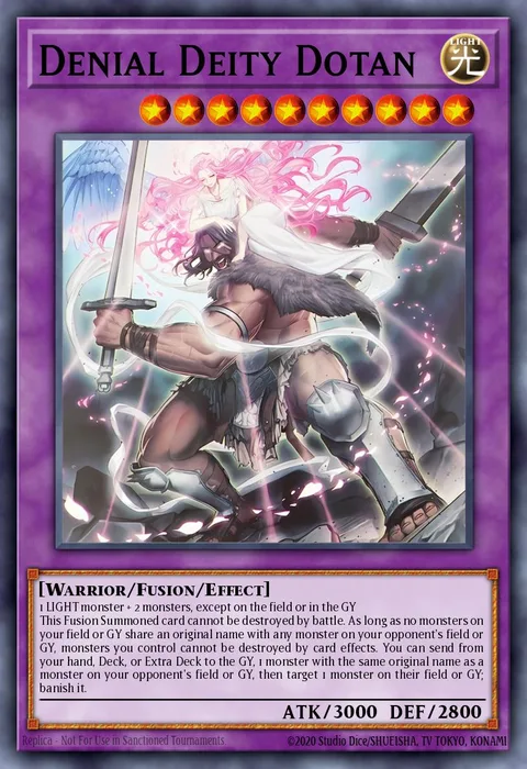 Denial Deity Dotan trading card