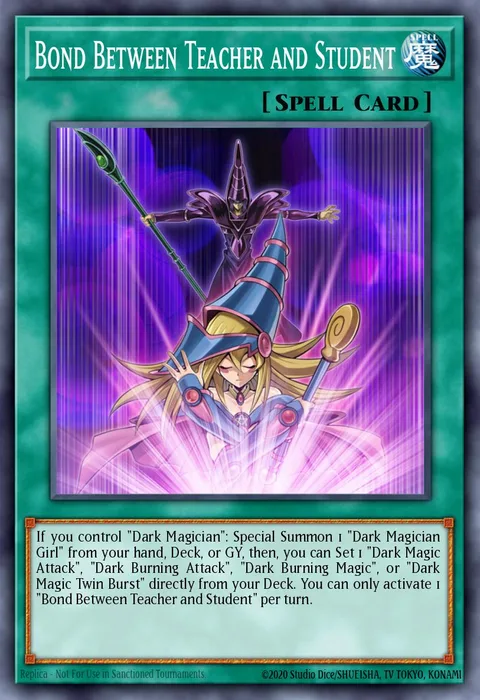 Bond Between Teacher and Student trading card