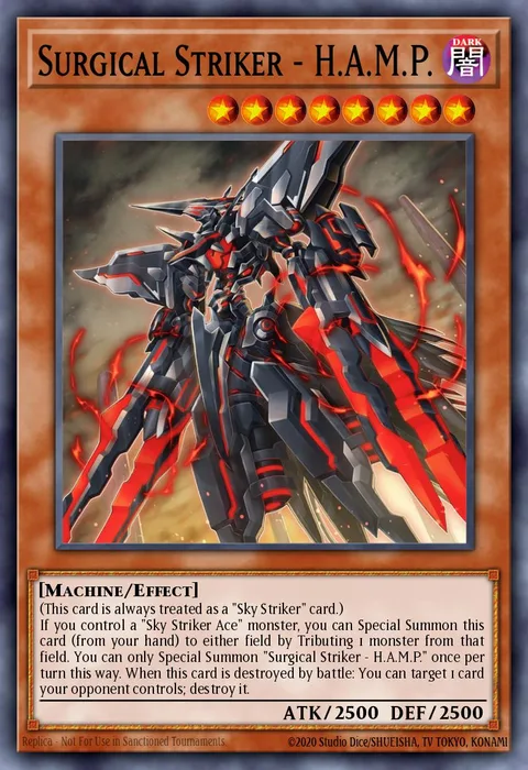 Surgical Striker - H.A.M.P. trading card