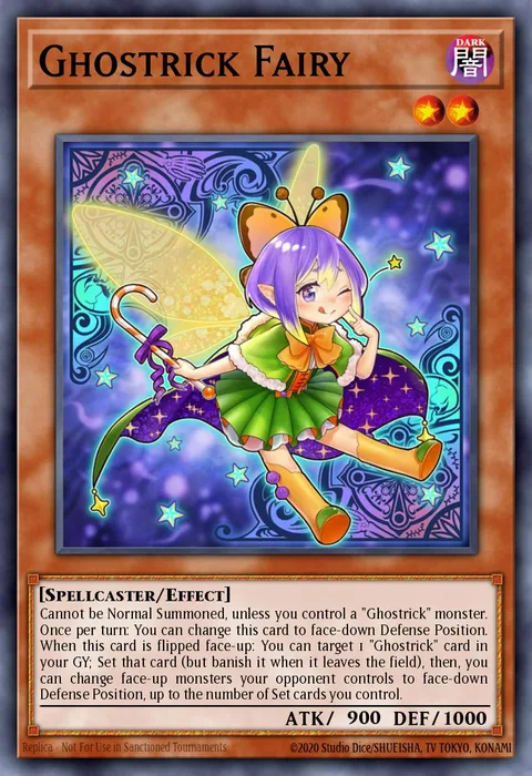 Ghostrick Fairy trading card