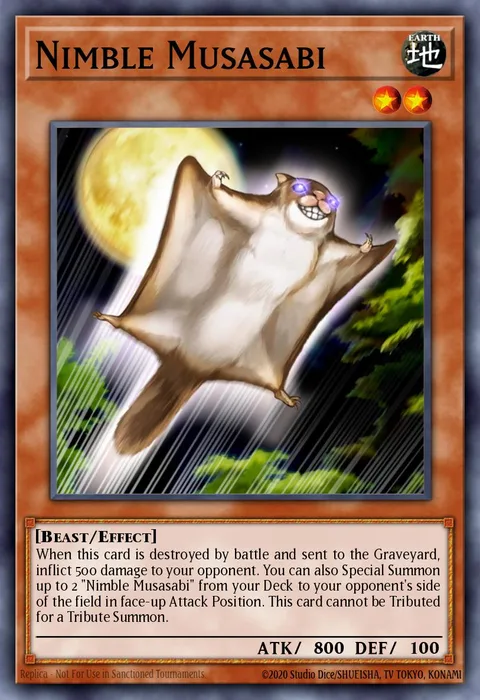 Nimble Musasabi trading card