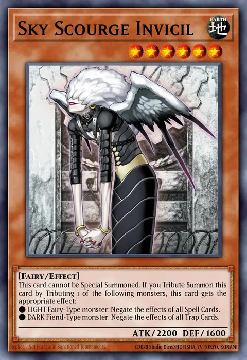 Sky Scourge Invicil trading card