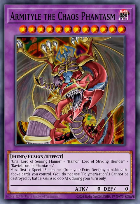 Armityle the Chaos Phantasm trading card