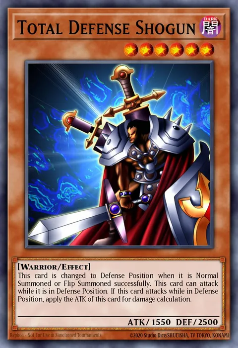 Total Defense Shogun trading card