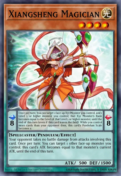 Xiangsheng Magician trading card