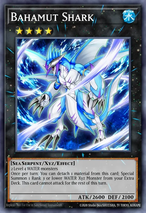 Bahamut Shark trading card