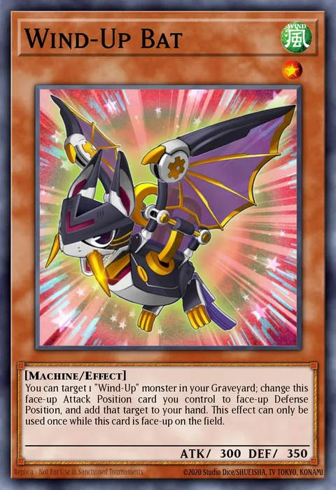 Wind-Up Bat trading card