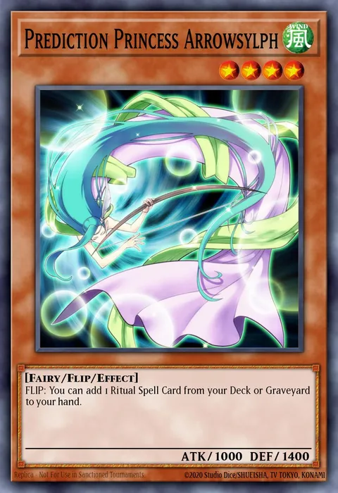 Prediction Princess Arrowsylph trading card
