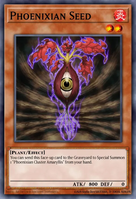 Phoenixian Seed trading card