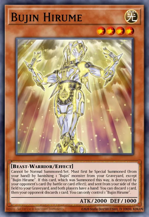 Bujin Hirume trading card
