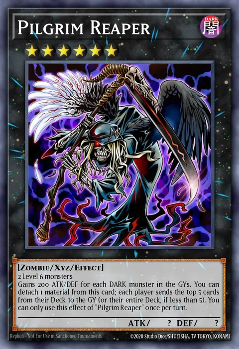 Pilgrim Reaper trading card